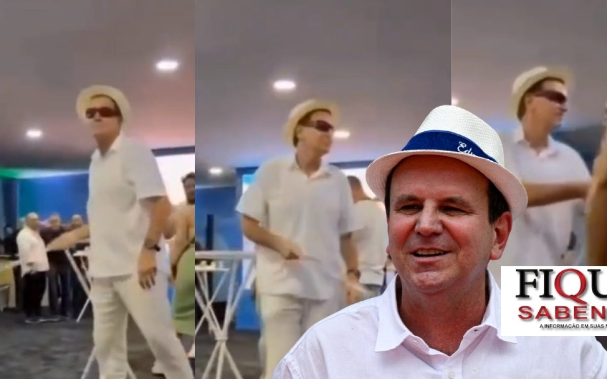 Eduardo Paes zomba dos Deficientes visuais no Camarote em pleno Carnaval
